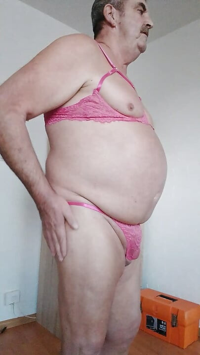 In lingerie