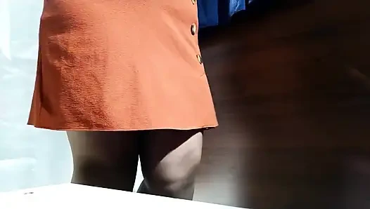 Kıvrımlı Olgun Kadın - Alışveriş Merkezi Soyunma Odası Video