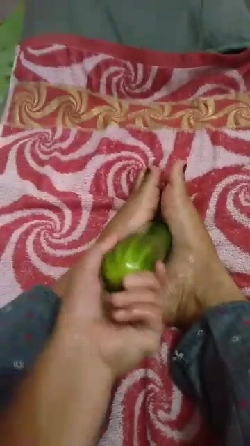 Footjob my Cucumber