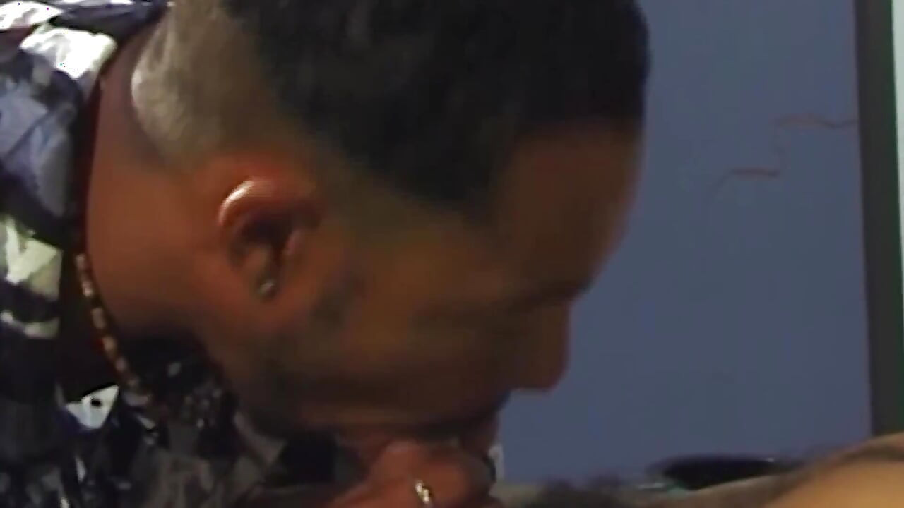 Black Gay Fest Scene 3: a Trio of Muscular Black Men From the Neighborhood Fuck and Cum Together