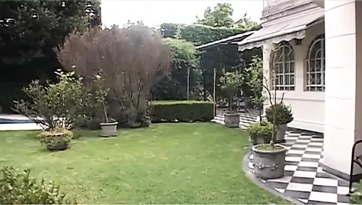 Hardcore blonde and redhead sluts fucking while dude is watching them