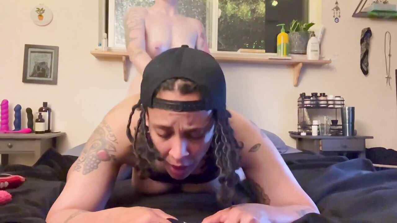 POV: Pounding My Ginger Pussy Into My Stud GF's Thicc Ass