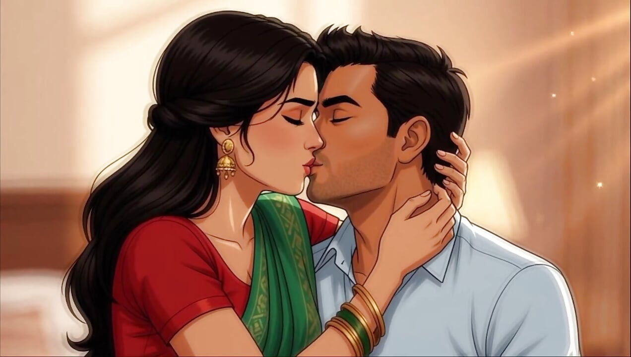 Hot Indian Aunt having fun with son in law full video .