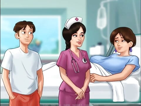 Summertime Saga Cap 15 - Threesome With My Stepmother And Her Friend In Bed