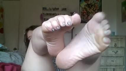 Showing Off Her Toes