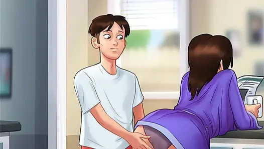 Лучшие сцены летней саги с мачехой Debbie - SummerTime Saga