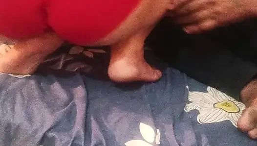 Uncle's daughter in law in hot nighty