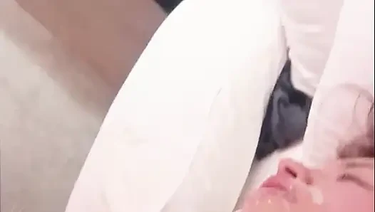 Bdsm hotel, mesin seks, seks bondage, sperma di wajah