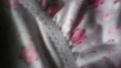 Çiçekli pembe külotumla rahatlayın