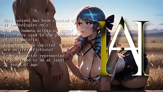 Outdoor Ass Breaking : Big-Titted Babe Gets Pounded In The Field - ATKINS HEAVEN