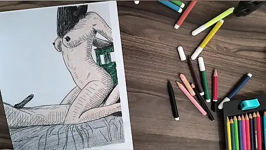 Pakistanlı quet kız ve erkek arkadaş iş için açık havada odada seks yapıyor