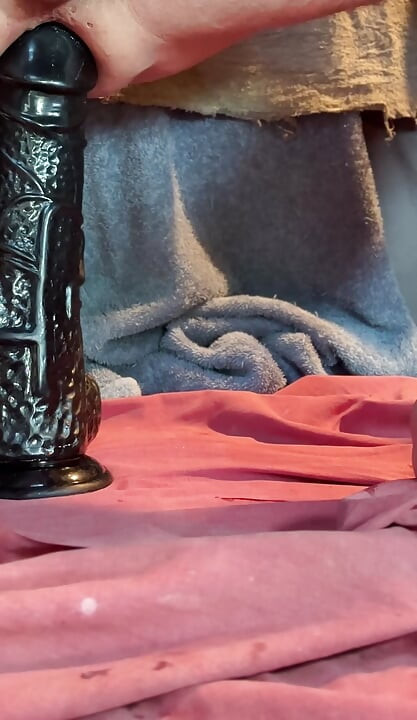 Stretching My Hole with Two Helpers