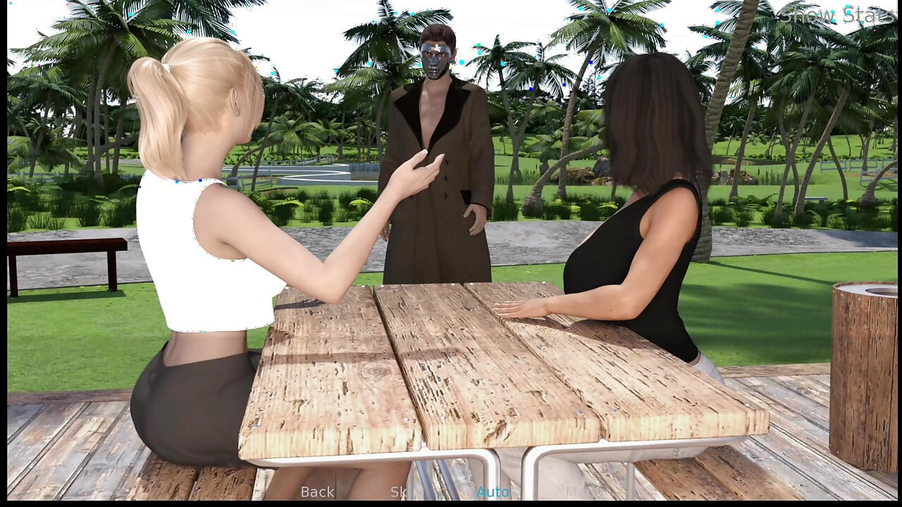 Project hot wife - playing with jenny's boobs outdoor