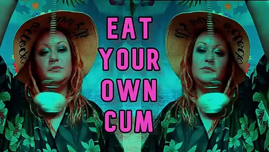 Mesmerized to eat your own cum for sissies Camp Sissy Boi version