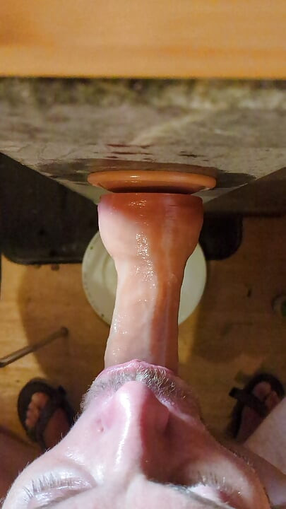 Warming up and Stretching my Throat for a new Deepthroating Session