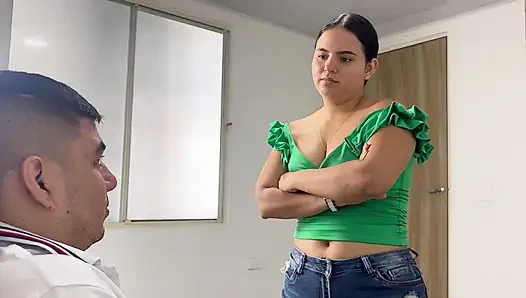 Di rumah sendirian dengan saudara tiri saya, saya butuh air mani