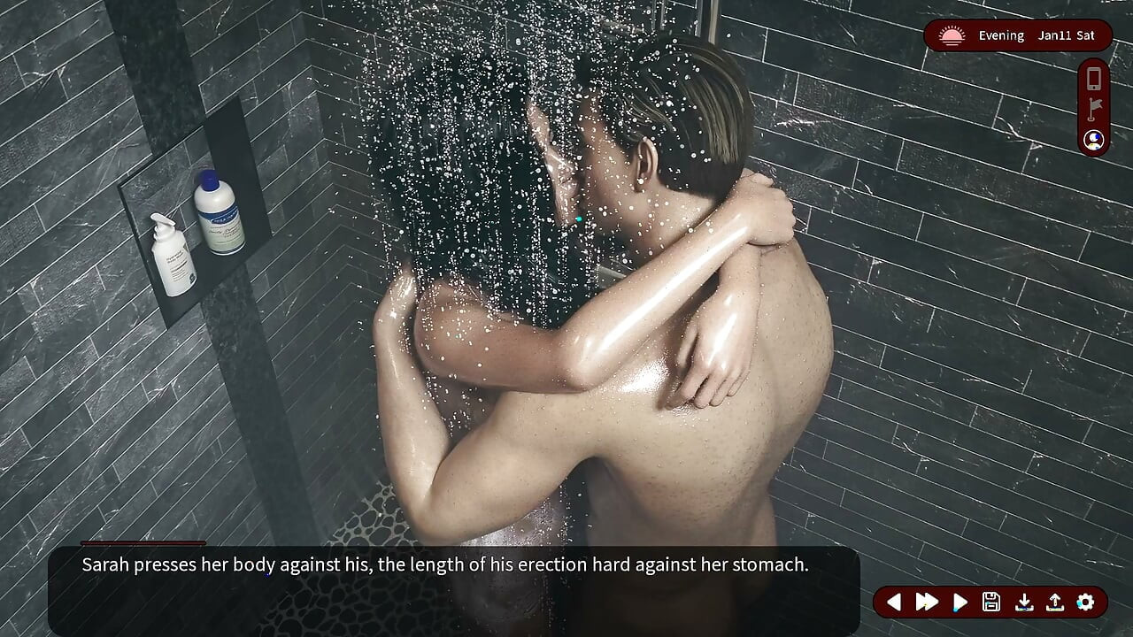Whispers of Desire: Wet and Horny Married Couple Having Sex in the Shower - Episode 13