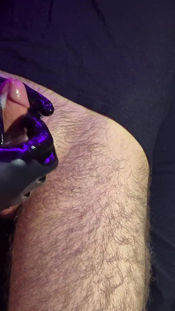 Iconic moment from "intimate massage with latex gloves! [ASMR]"