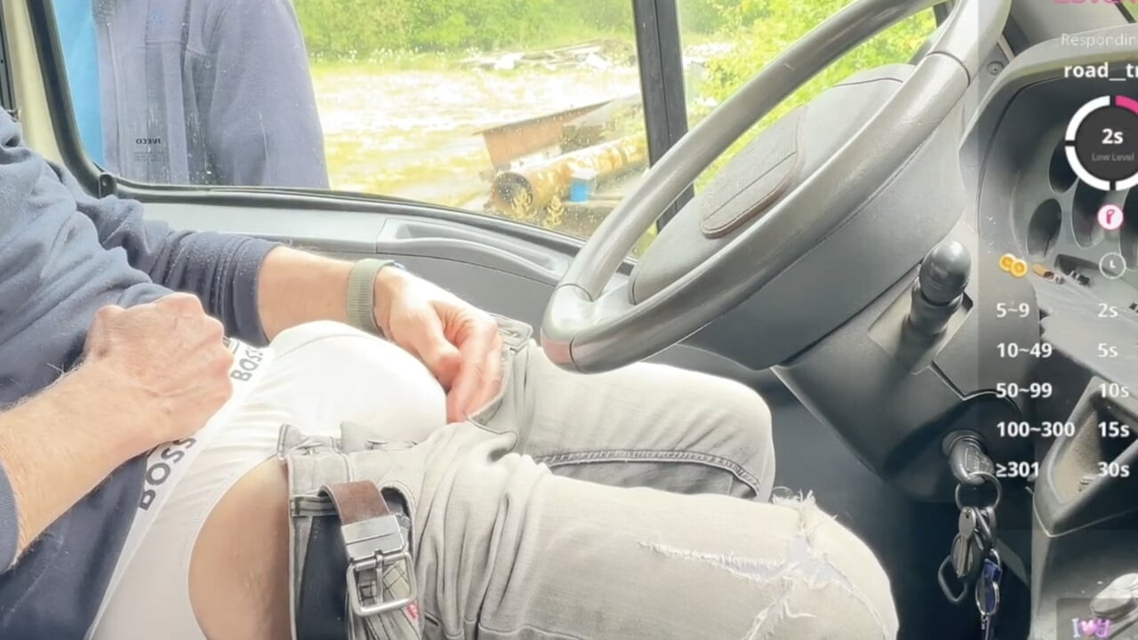 Two Guys Truck Session Gets Intense