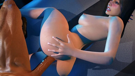 Sadece büyük yaraklı sevimli kızda anal fışkırtarak bitiyor