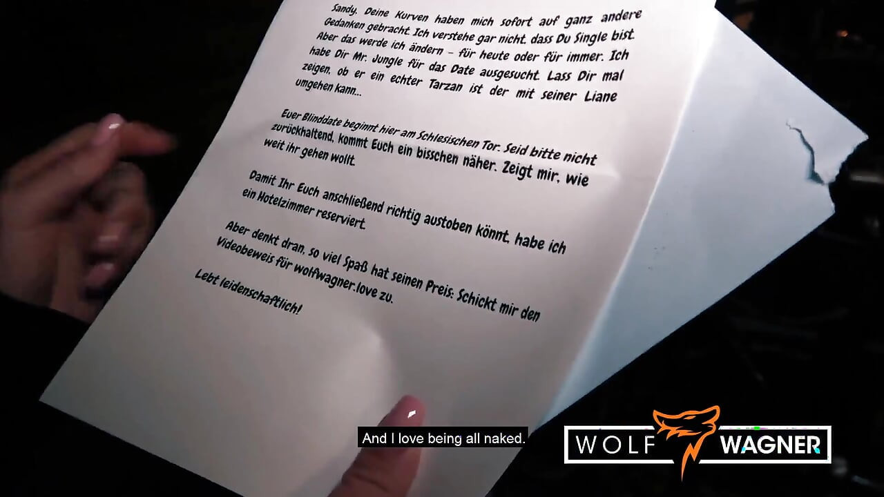 Fitxxsandy se fute cu iubitul pe nevăzute Tarzan WOLF WAGNER
