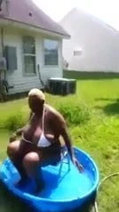 Aunty Ice bucket challege