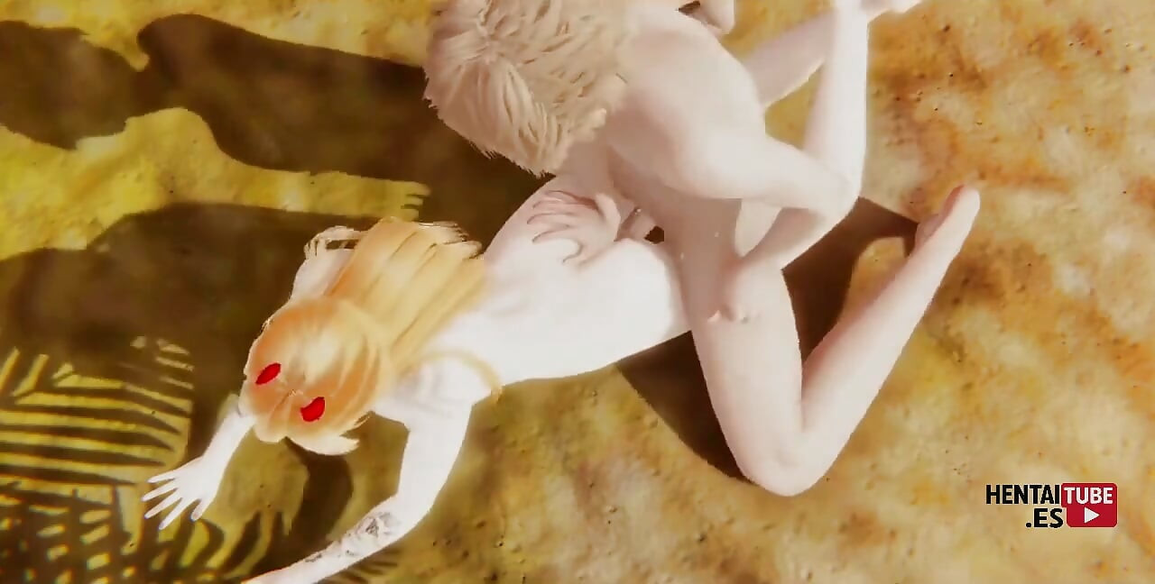Piła łańcuchowa Man Hentai - Power Fucked in the Beach - Asian Japanese Manga Anime Porn