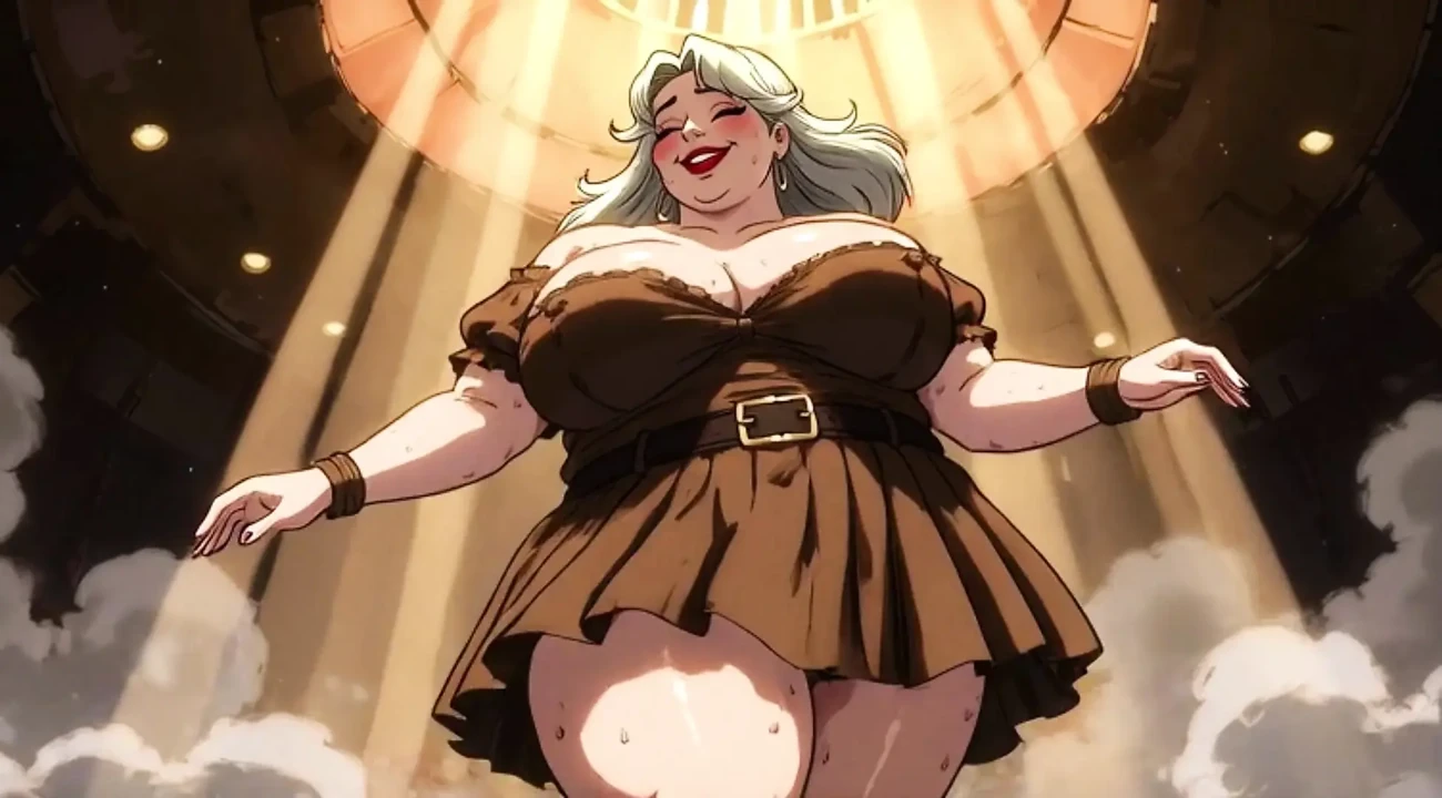 Ai Cartoon BBW Dancing Women Clips
