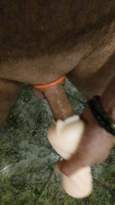 Pleasure and Fun with pussy toy