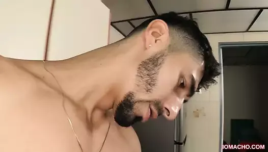 Latin Boy Julian Beating His Meat