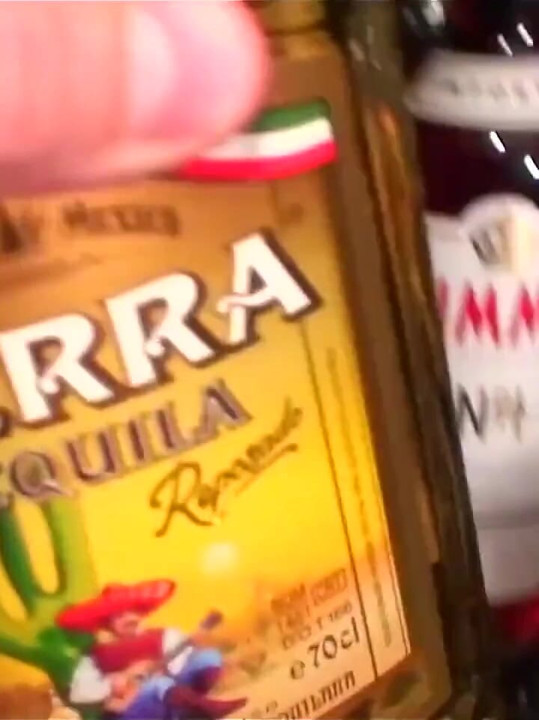 Cum Eating From a Shot Glass