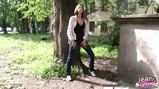 You can watch while I change out of my jeans