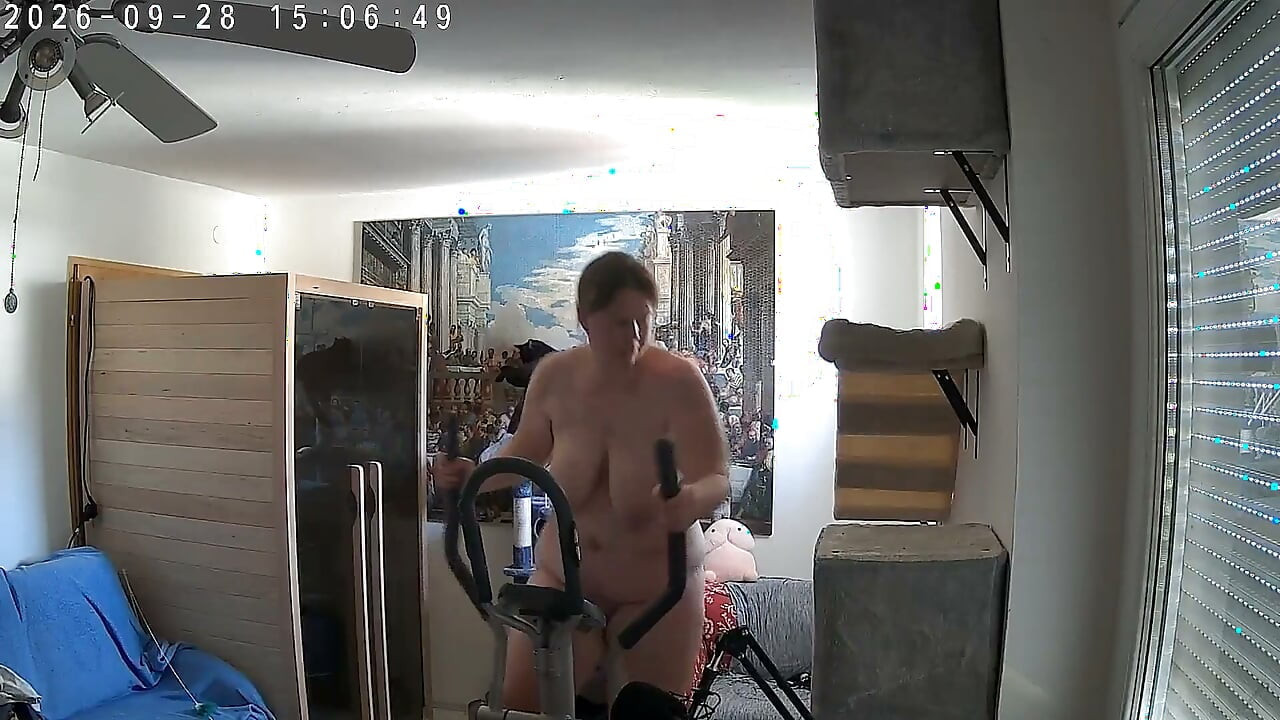 Desnudo, natural, activo