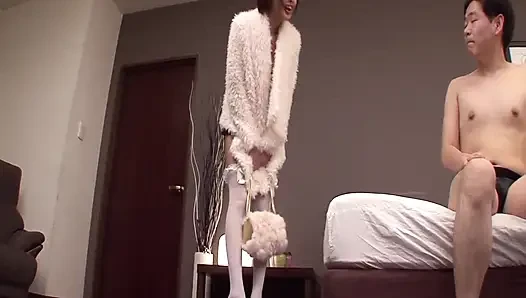Blindfold Tease. Cewek itu memperlambat cowok itu sebelum dikendalikan