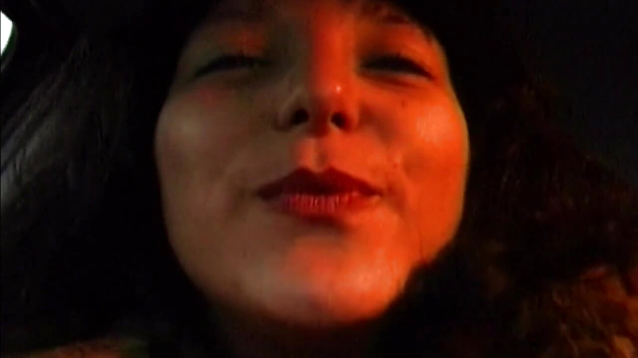 Horny MILF Stuffing Huge Dildo in Highway Adventure