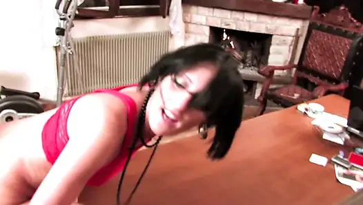 now a hot dance and then hot fuck