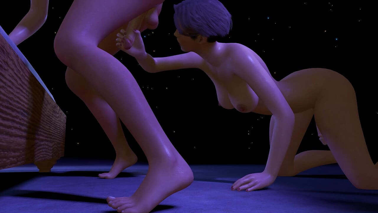 Futa Ladyboy Milking TS Dick Dry