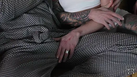 Breaking Taboo. My Ebony GF Shared Me with Her Bestie! 4K HD Tim Team