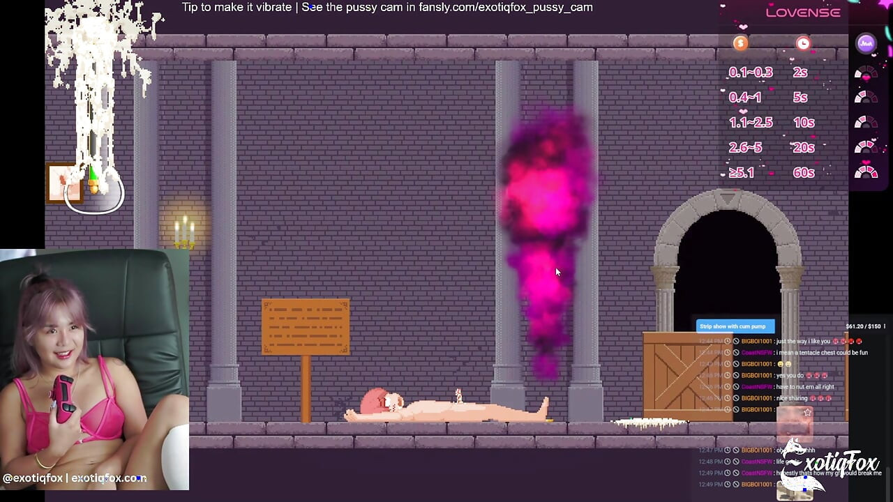 Succubus egirl máquina martelando ao vivo meu imundo quente gemidos possui você
