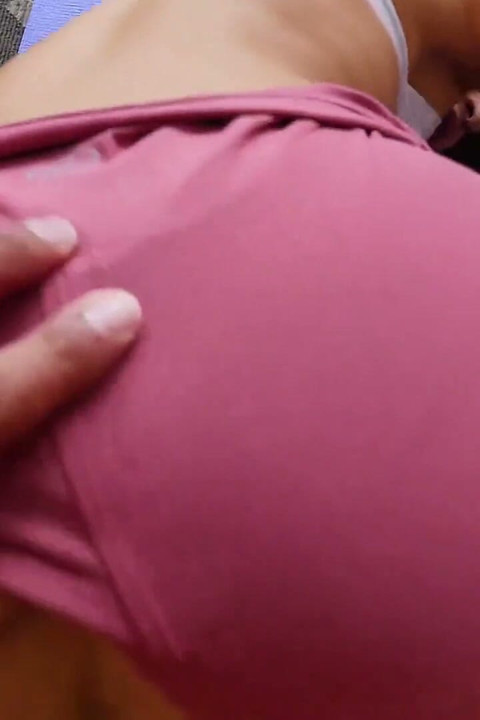 Tight yoga pants anal fuck with petite Latina Emily Willis
