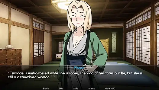 Tsunade hat hartes anal-hämmern