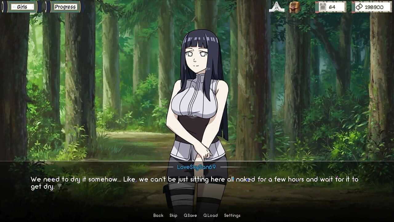 Kunoichi Trainer - Naruto Trainer v0.19.1 95. rész Naked Hinata írta: Loveskysan69