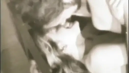 Vintage skinny blonde fucks her boyfriend