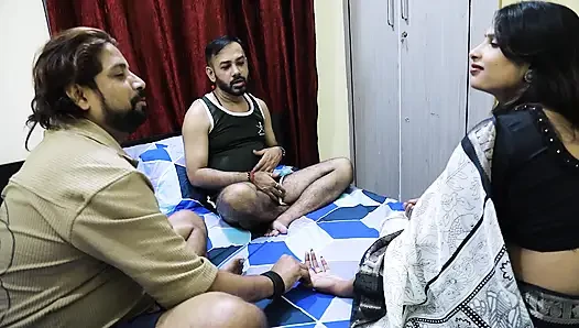 A STORY OF INDIAN DESI SEXY BHABI FUCKED WITH HER TENENT TWO BOYS