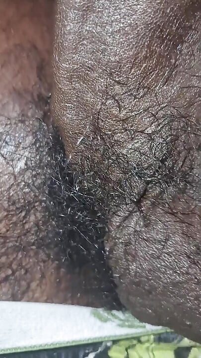 Up Close & Personal Huge Balls Massive Black Uncut Dick