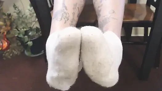 Schmutzige kleine knöchelsocken