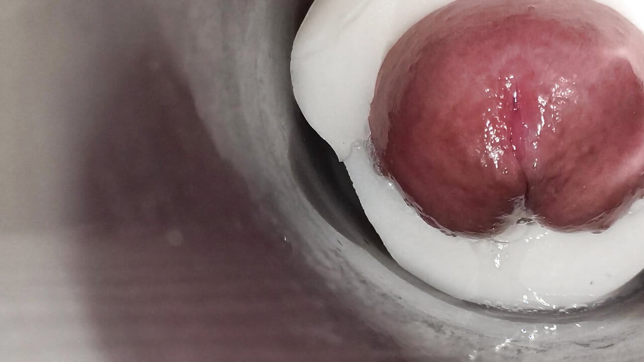Internal view: vulva twitching and ejaculation 2
