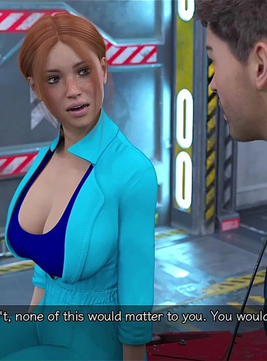 Stranded in Space - First Kiss with Red Head Haylee