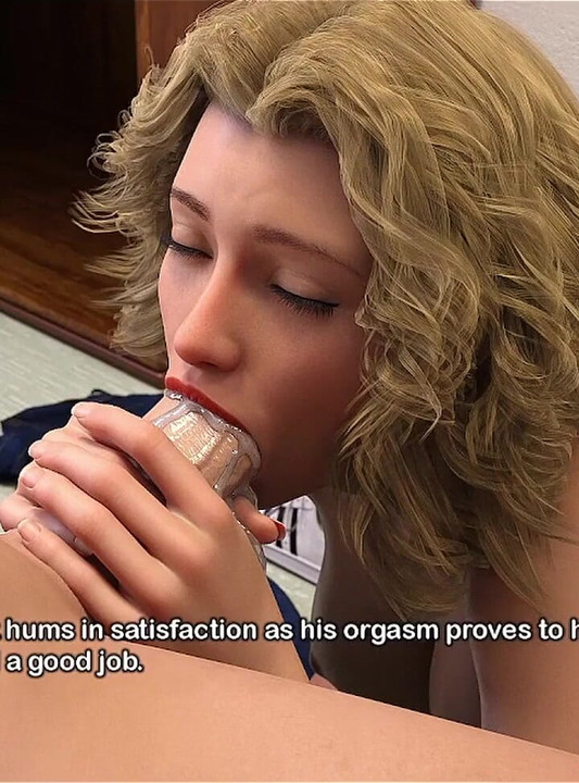 My Bimbo Dream - Blonde Fake Tits College Girl Deepthroat My Big White Cock for the First Time