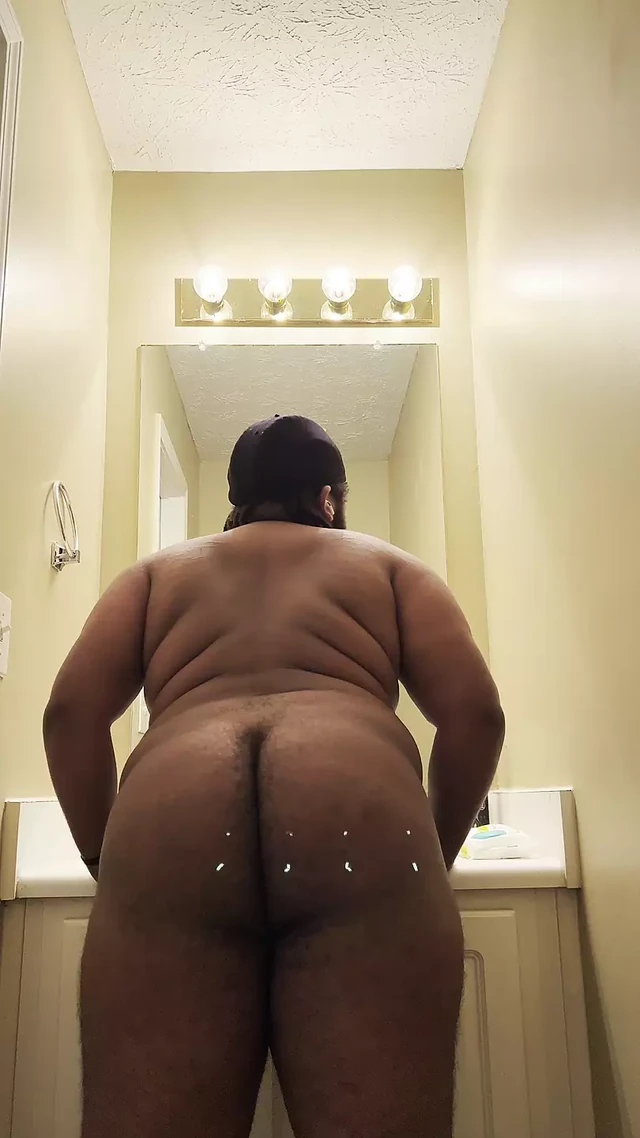 NymphoRogue Strokes Cock In Bathroom